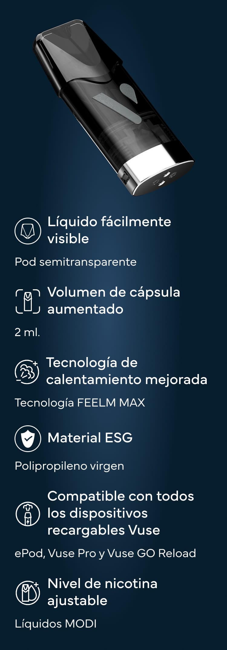 Intensidad De Sabor Ahora En Pods