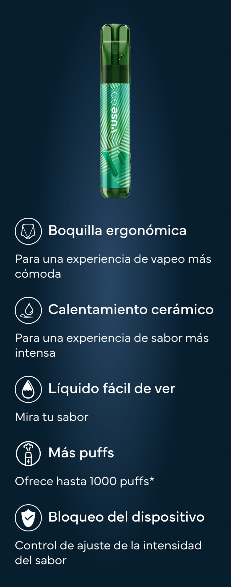 Presentamos El Nuevo Vuse Go 1000