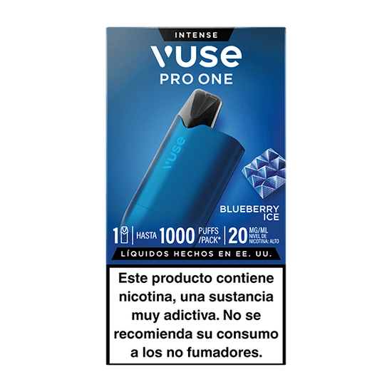 Vuse Go Parpadea Luz Azul Vuse Pro One Box Arandano Ice Vuse Go Parpadea Luz Azul Vuse Pro One Box Arandano Ice