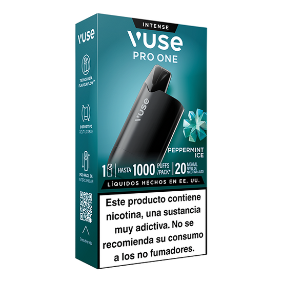 Vuse Go Parpadea Luz Azul Vuse Pro One Box Menta Ice Vuse Go Parpadea Luz Azul Vuse Pro One Box Menta Ice