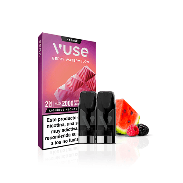 Recargas Vuse Pods - Frutos Rojos y Sandía