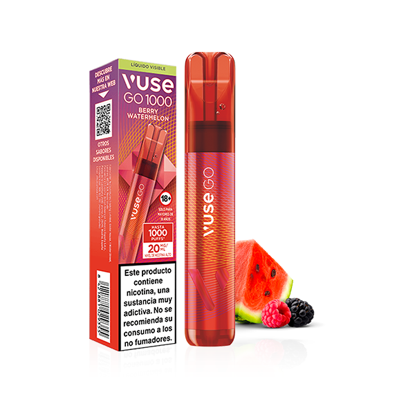 Vuse Go 1000 - Frutos Rojos y Sandía