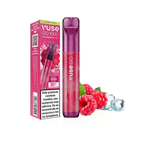Vuse Go 1000 - Frambuesa Ice