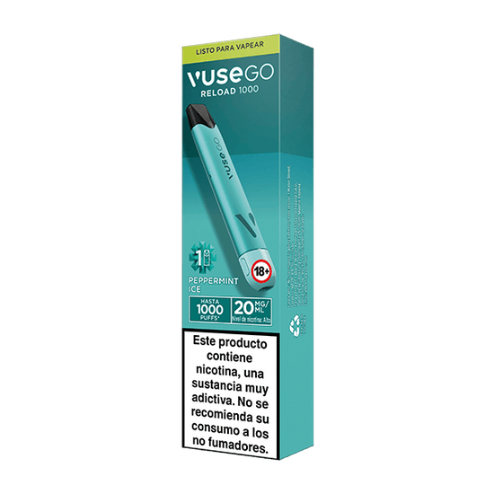 Vuse Go Reload Pen 1000 Menta Ice | Vuse ES Vuse Go Reload Pen 1000 Menta Ice | Vuse ES